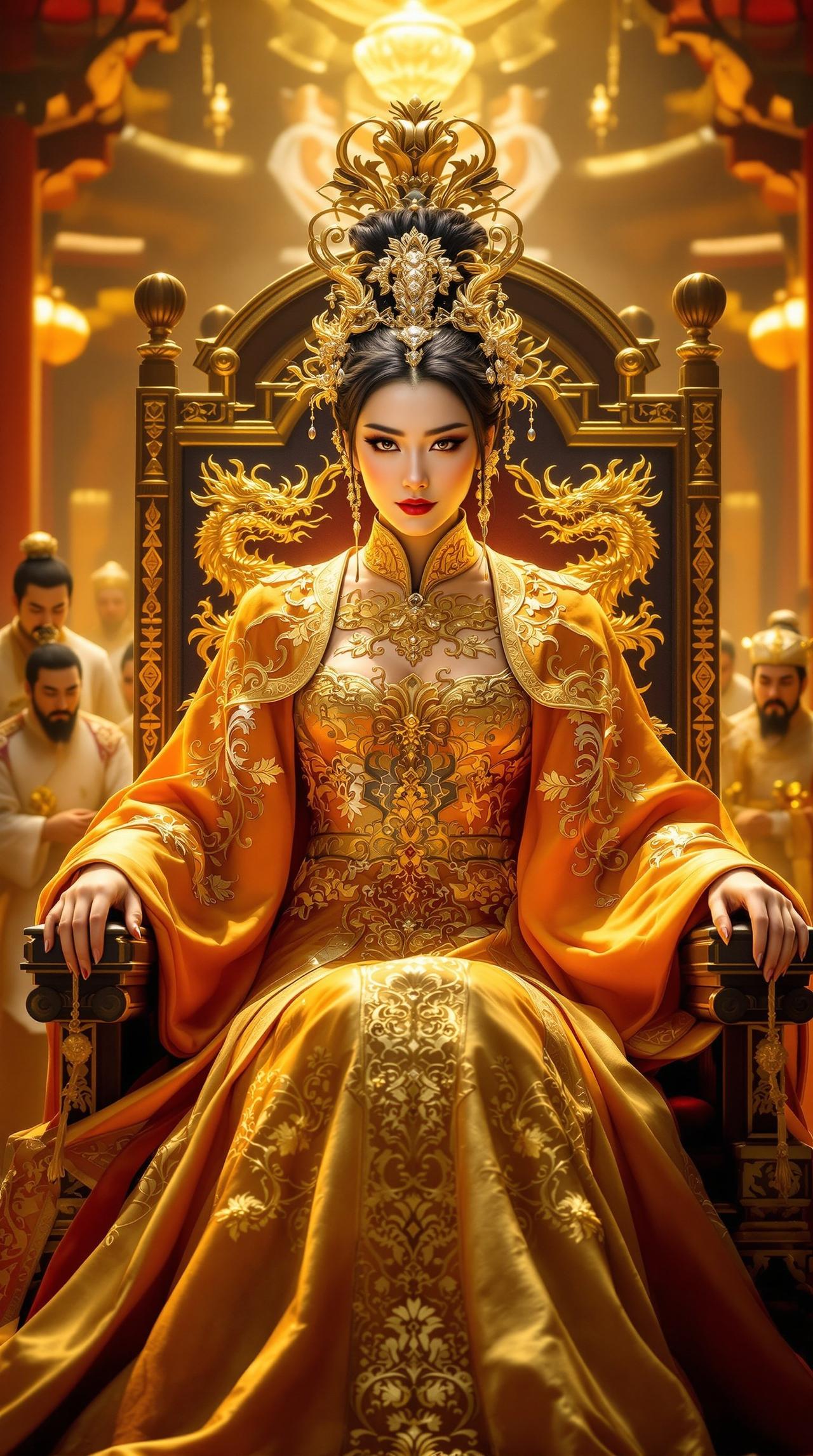 穿越后我成了女帝 - 魔改短剧 穿越后我成了女帝 - 魔改短剧热门短剧封面